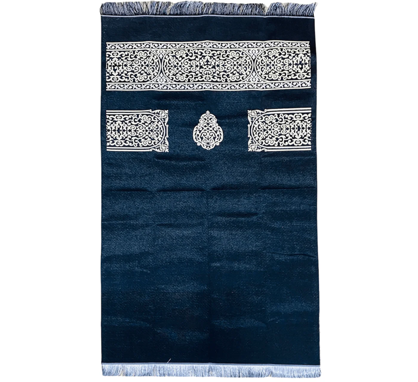 Kaaba Box Prayer Mat & Tasbeeh Gift Set (Kaaba Door)