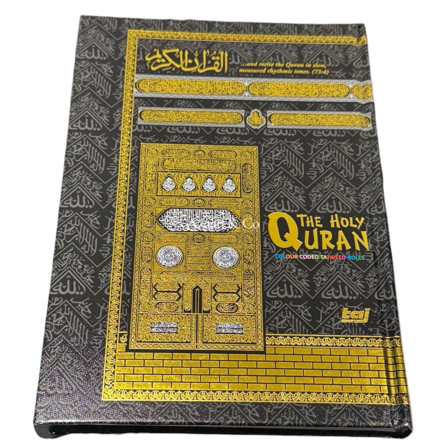 The Holy Qur’an Arabic English Translation Tajweed Kaaba Cover Quran Book