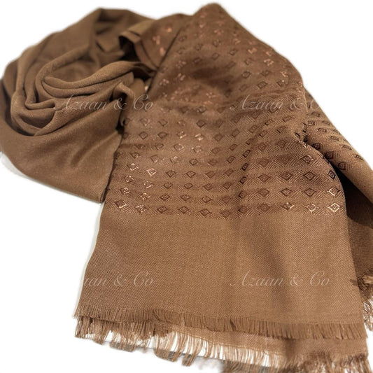 4x Turkish Cotton Modal Self Print Hijabs