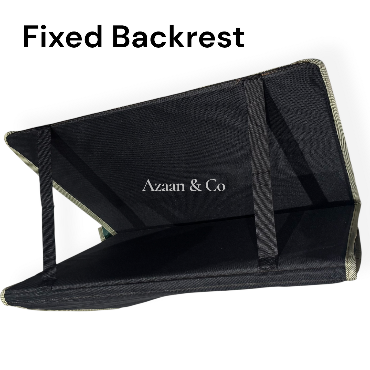 Folding Prayer Mat Janamaz Salah Rug 42x21 Inch Recline Backrest Padded Back Support with Seat Suitable for Outdoor Use Hajj Ummrah Travel Gift Ramadan Eid