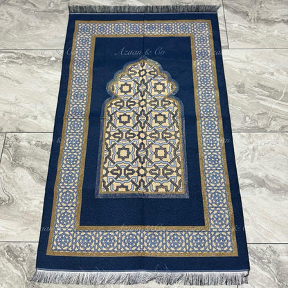 Surah Book, Prayer Mat, Tasbeeh & Skull Cap Set Box
