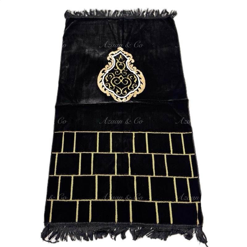 Kaaba Door Pattern Soft Prayer Mat