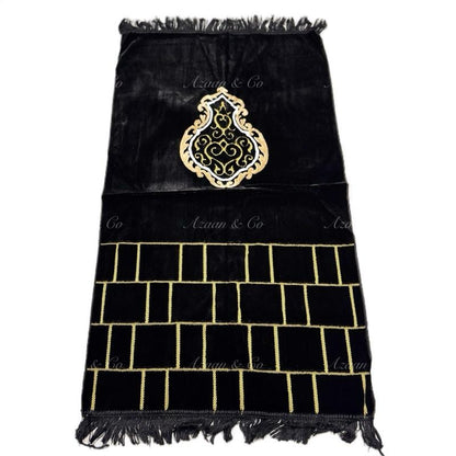 Kaaba Door Pattern Soft Prayer Mat