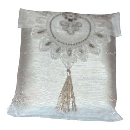 Lace Work Travel Prayer Mat