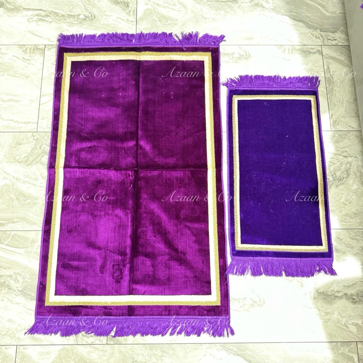 Soft Plain Turkish Prayer Mats (D6)