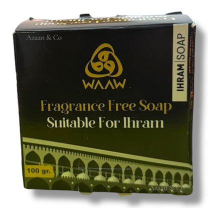 Ummrah Essentials - Travel Size Fragrance Free Ihram Soap, Shampoo, Wipes