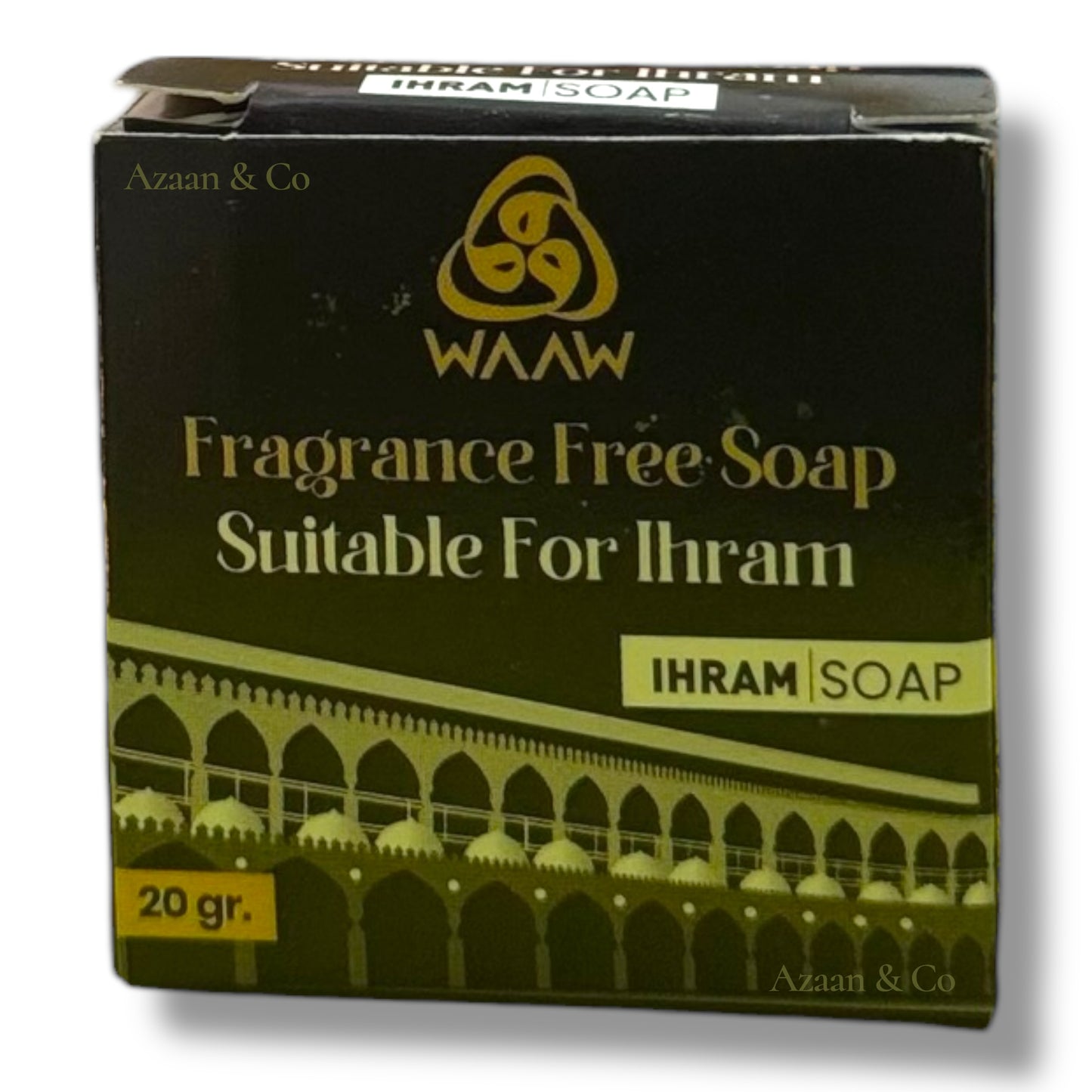 Ummrah Essentials - Travel Size Fragrance Free Ihram Soap, Shampoo, Wipes