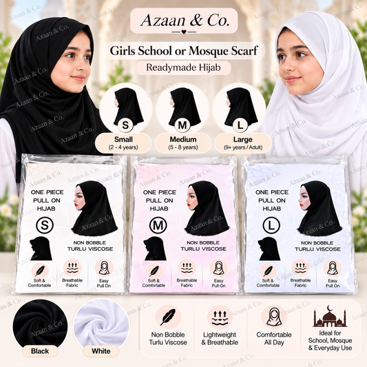 Girls' Instant Hijab – Amira