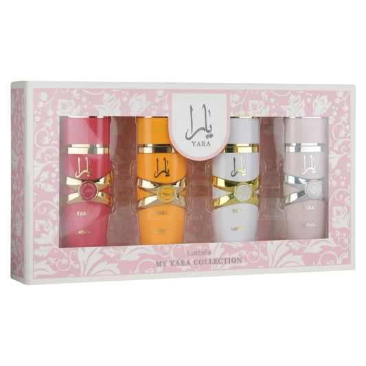 My Yara Collection Perfume Gift Set By Lattafa (4 X 25ml)