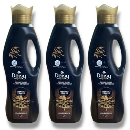 Daisy Arabian Oud Perfume Deluxe 1L Concentrated Fabric Softener 25 Wash Oudh Laundry Freshener Dubai Scent
