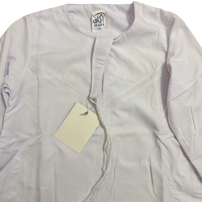 Boys Thobe with Tassel – Jubba Muslim Boy Mosque & Eid Wear (Size 30–52)