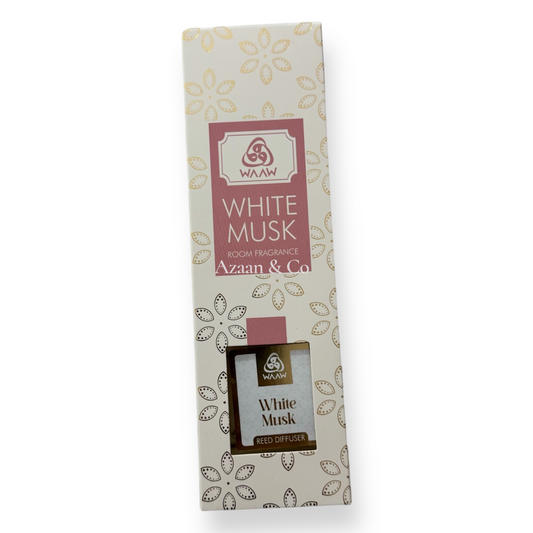 White Musk Reed Diffuser 100ml Turkish Inspired Home Fragrance Scent Oil