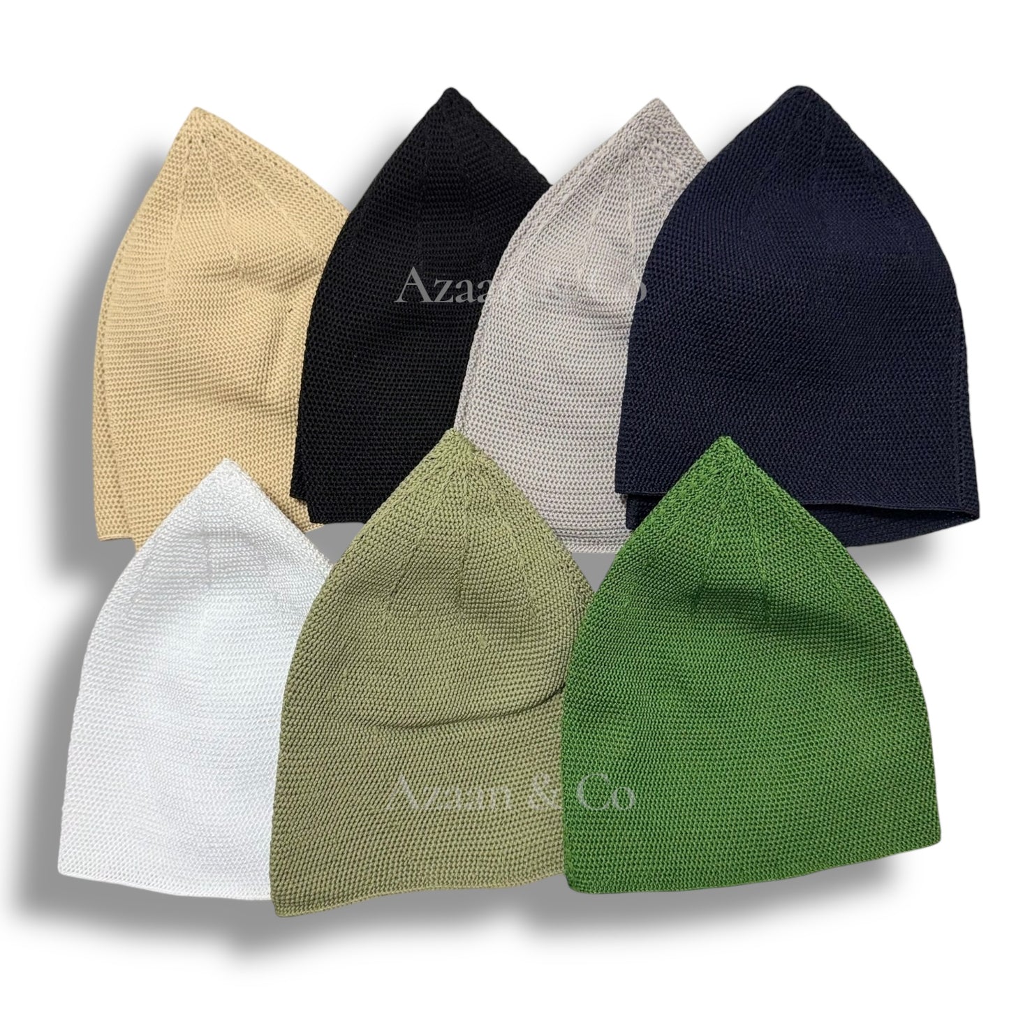 Men’s Barla Skull Cap Islamic Prayer Hat Kufi Topi Turkish Style Kufi Cap