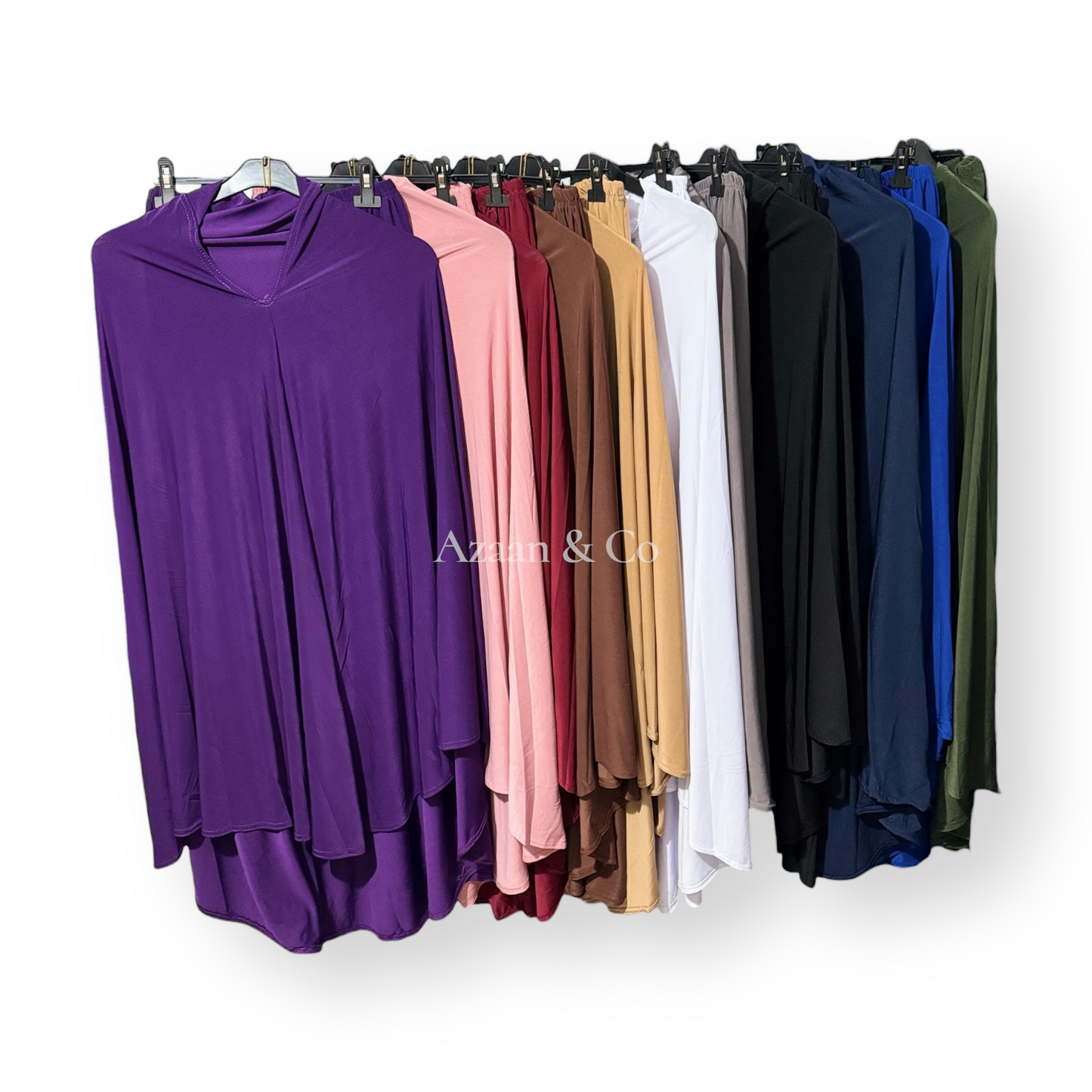 Modest Khimar & Skirt Set Islamic Prayer Wear Ramadan Hajj & Umrah Outfit