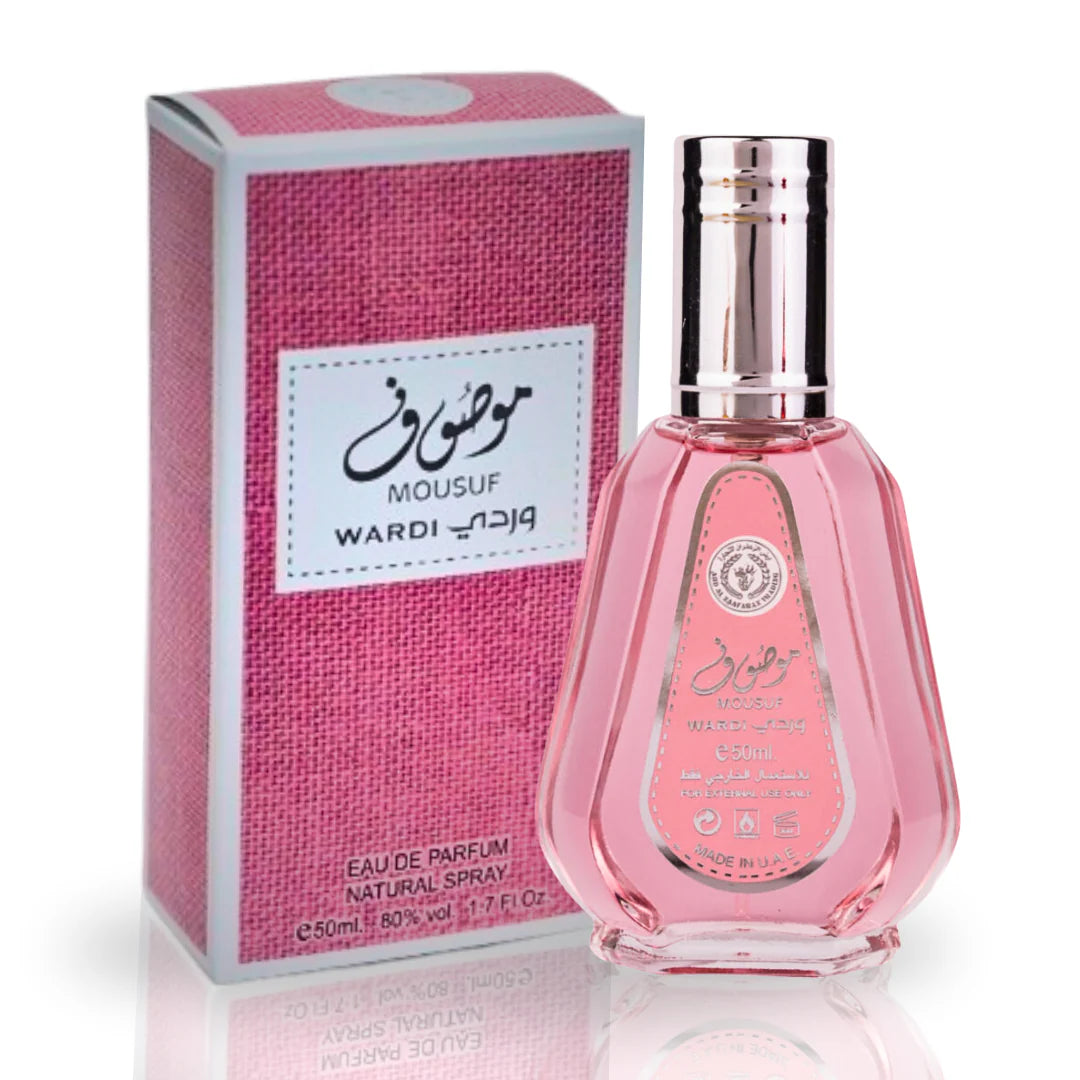 3x50ml Bundle Mousuf Ramadi Wardi Ard Al Zaafaran Arabic Perfume Collection