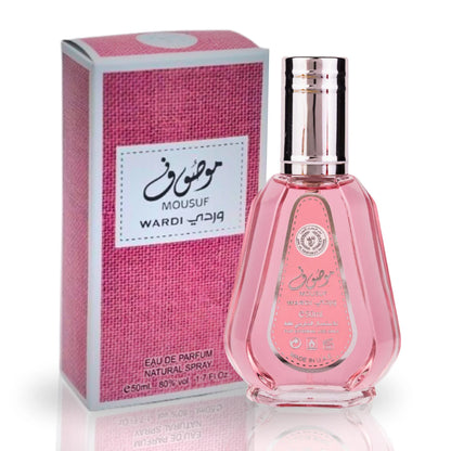 3x50ml Bundle Mousuf Ramadi Wardi Ard Al Zaafaran Arabic Perfume Collection