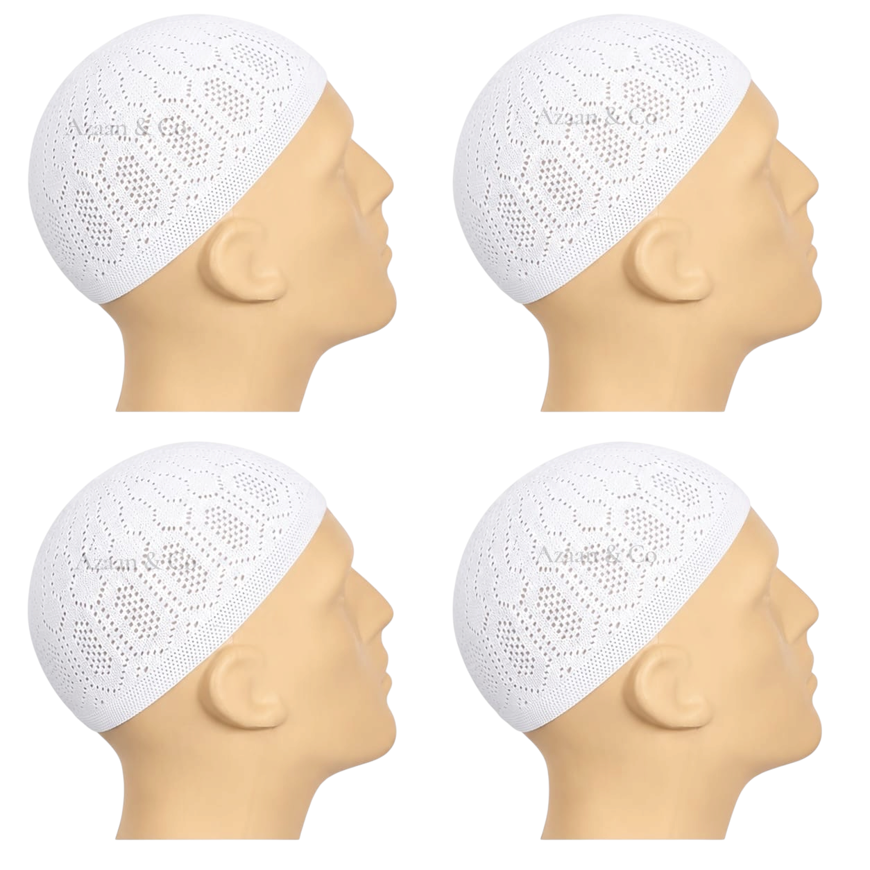 4x Men’s Prayer Hats Everyday Topi