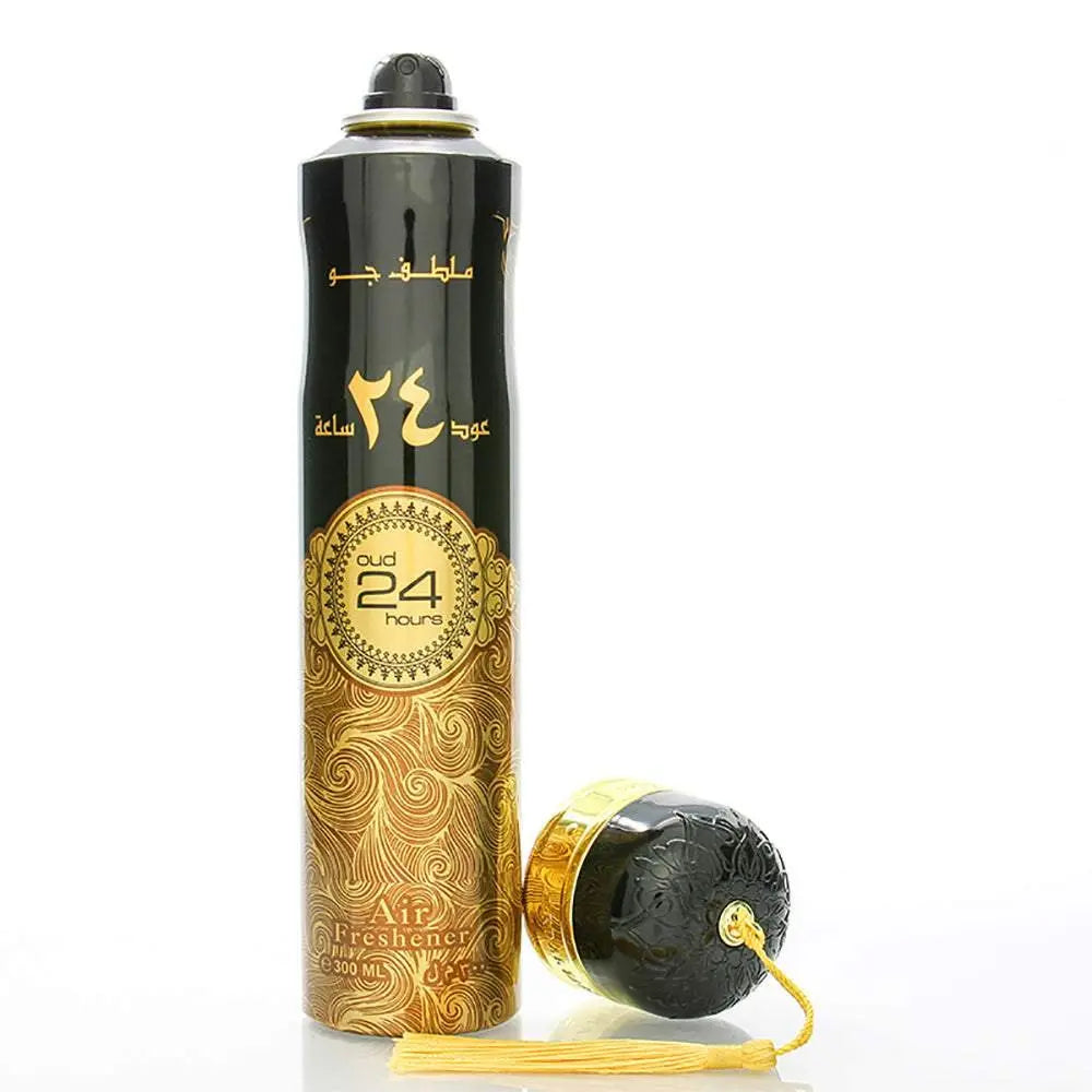 Dubai Air Fresheners Collection Oud Musk Vanilla Room & Car Spray Set Arabic Fragrance