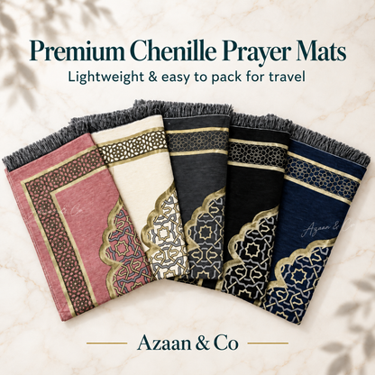 Soft Chenille Prayer Mat