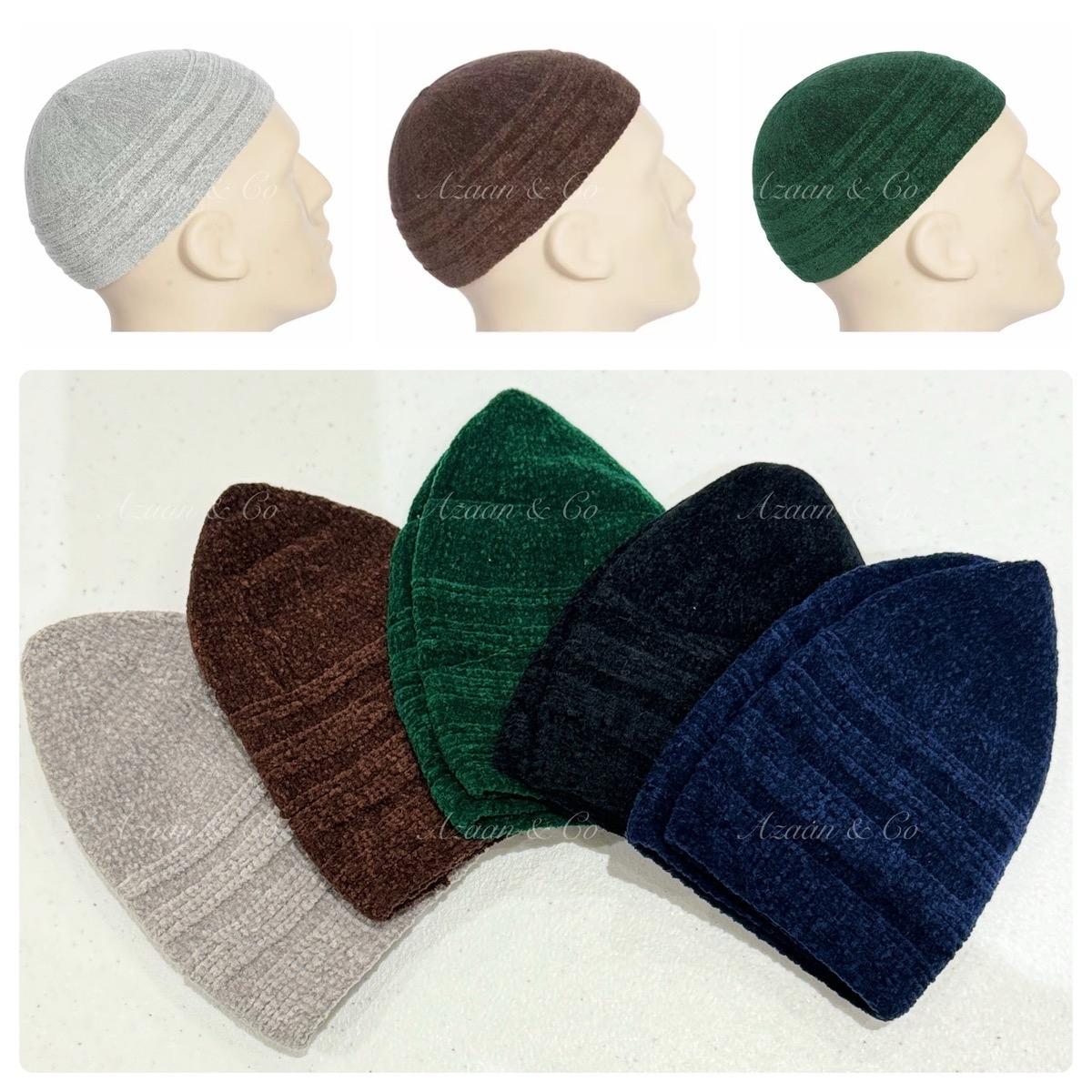 Men's Velvet Prayer Cap