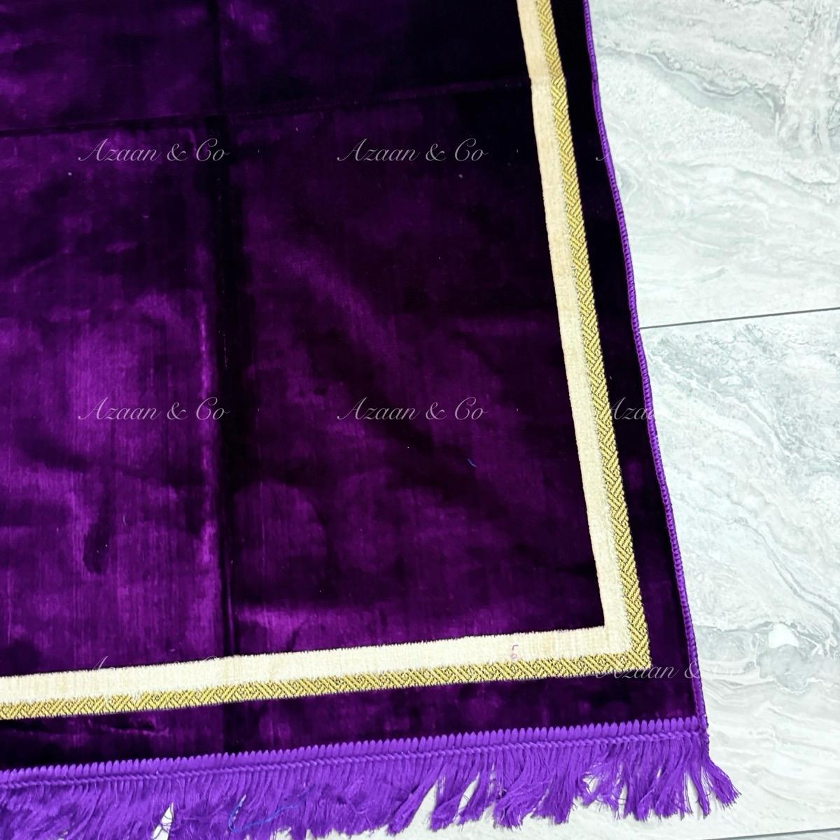 Soft Plain Turkish Prayer Mats (D6)